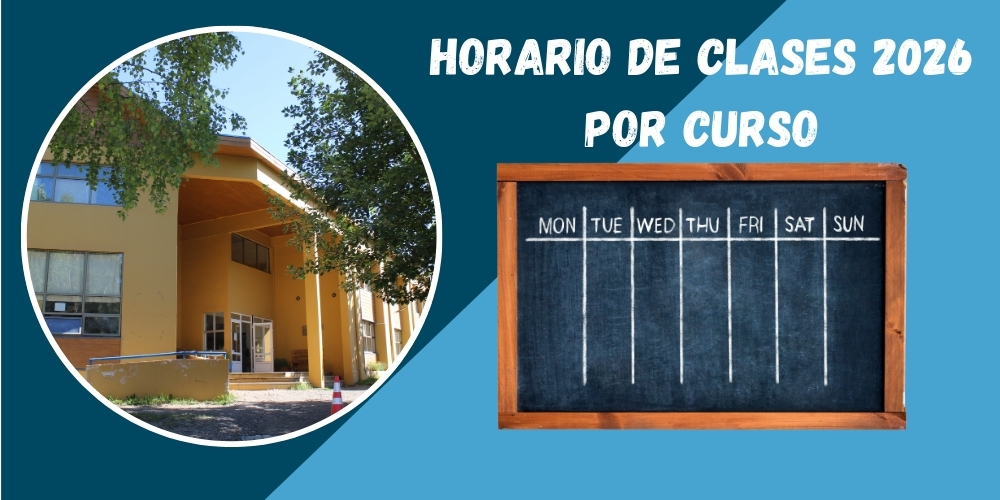 Clic en la imagen para ver los horarios de clase Horarios de clase por curso 2026